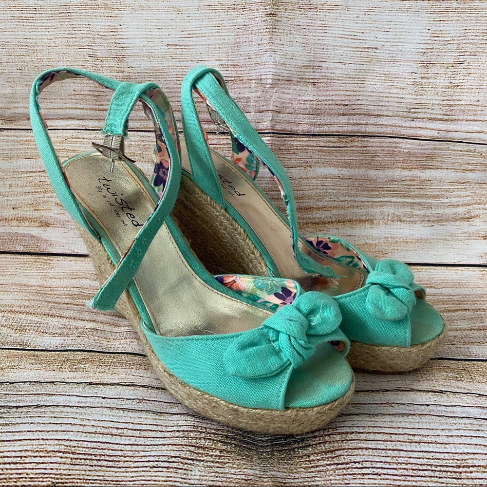 Turquoise Wedges